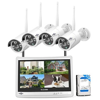 Hiseeu 16CH Home Security System